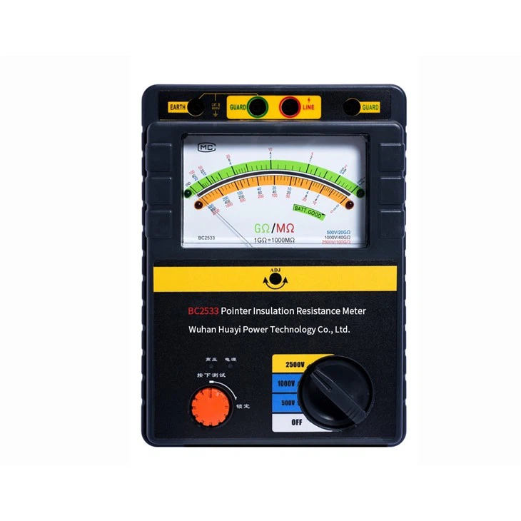 2500V Insulation Resistance Test Equipment
